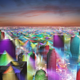 Image for article titled What the World Would Look Like If You Could See Cell Phone Signals
